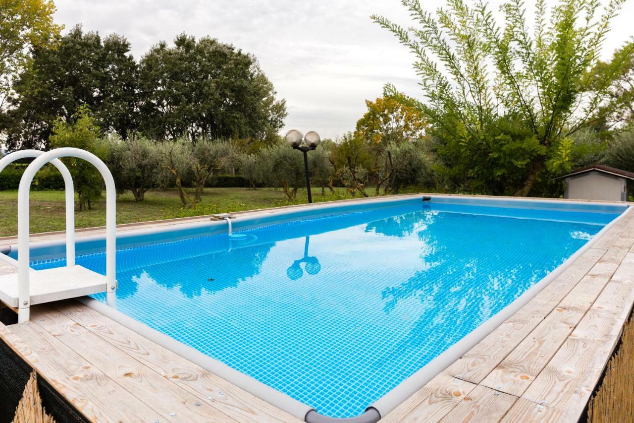 Il Casale Di Nonno Guido Bed & Breakfast Monterado Bagian luar foto